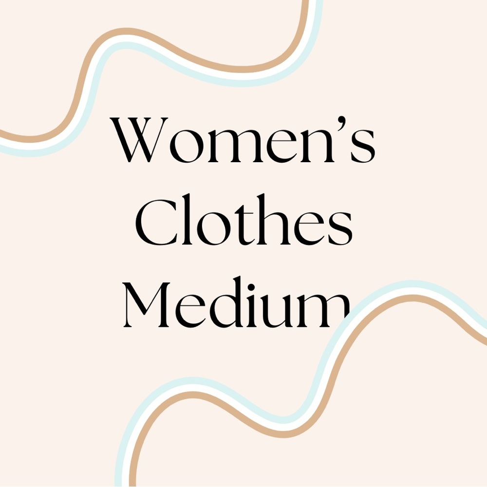 Womens’ clothes size medium